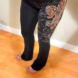 Bejeweled Tattoo Pants